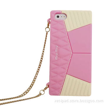 Cellphone covers for iPhone 5C, soft and smooth, with strap